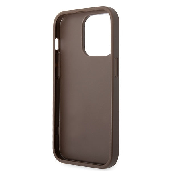 Guess brown hardcase 4G Big Metal Logo