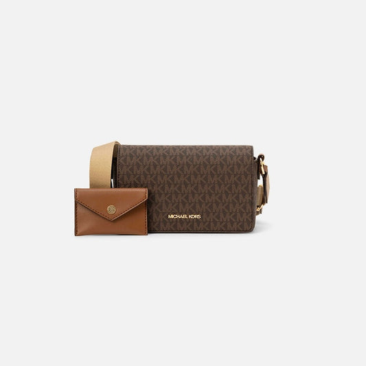 Michael Kors Vincent Crossbody mit Kartenetui braun