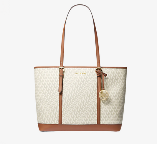 Michael Kors Jet Set Travel Large Tote Bag Vanilla