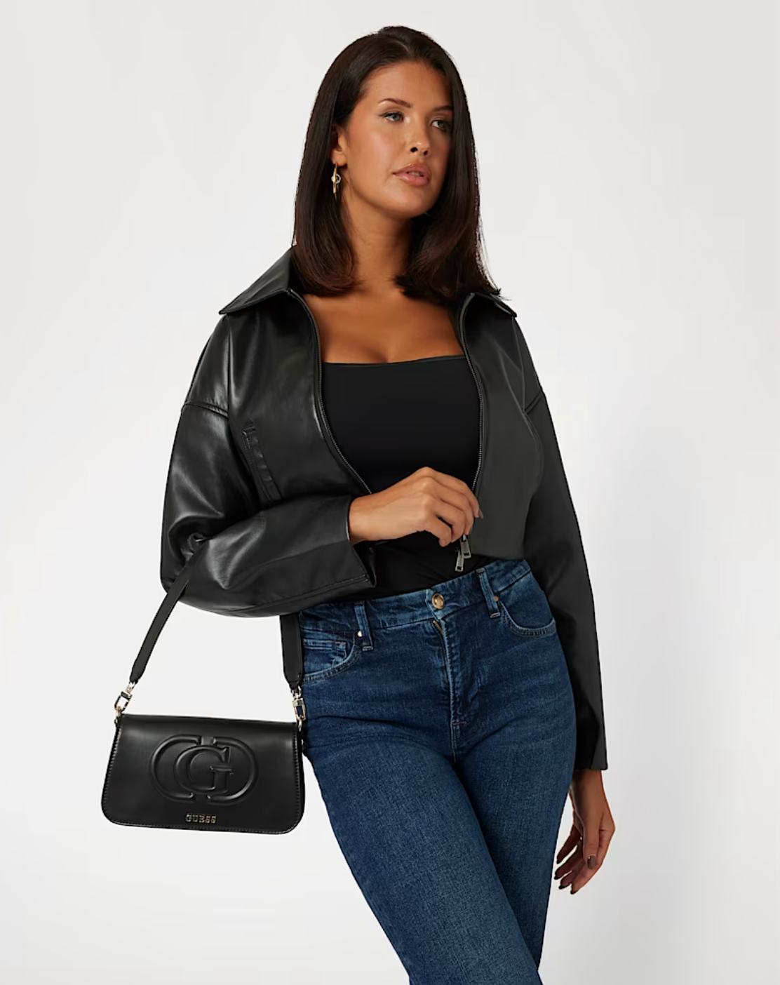 Guess Mini-Schultertasche Eco Mietta