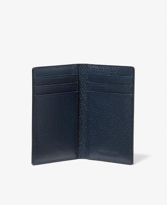 Michael Kors Hudson Kartenetui Navy Leder