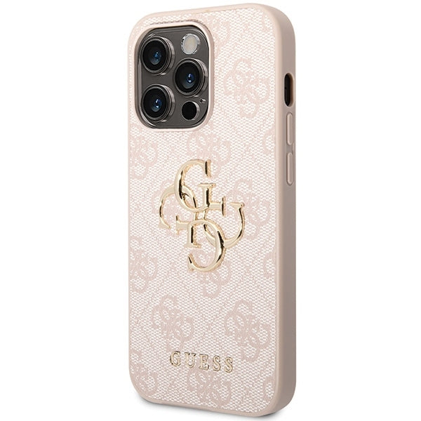 Guess pink hardcase 4G Big Metal Logo