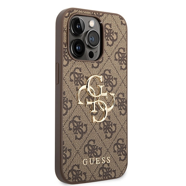 Guess brown hardcase 4G Big Metal Logo