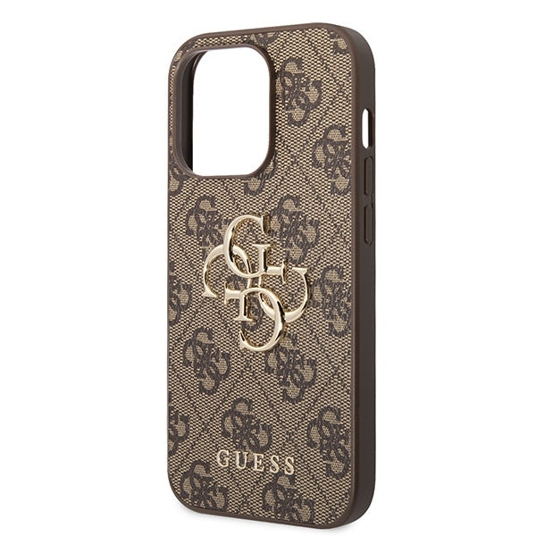 Guess brown hardcase 4G Big Metal Logo