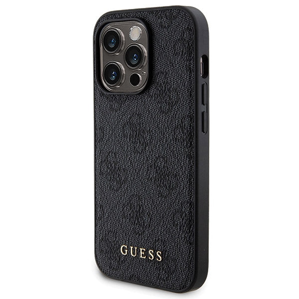 Guess Set iPhone15 Pro Hülle + Powerbank 5000mAh MagSafe black 4G