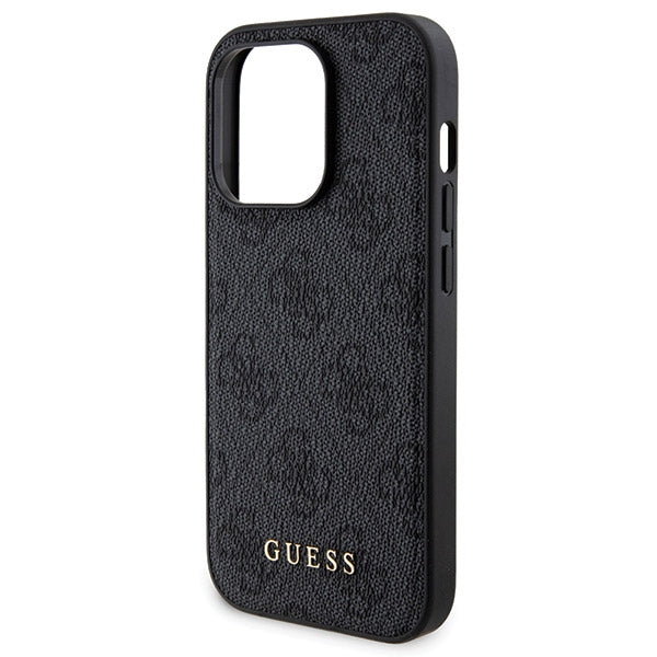 Guess Set iPhone15 Pro Hülle + Powerbank 5000mAh MagSafe black 4G
